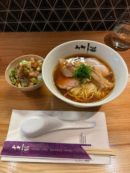 「醤油soba 賄いご飯」@竹緒の写真