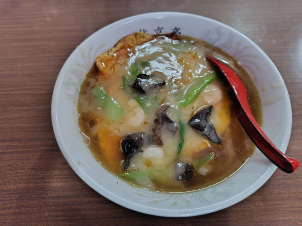 「カニ玉そば」@北京亭の写真