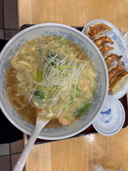 「新しんとこラーメン」@ぎょうざの満洲 新所沢東口本店の写真