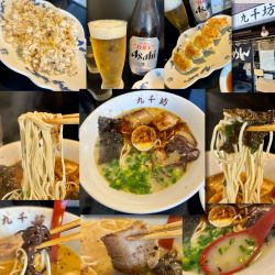 餃子＆🍺→ラーメン＋半チャーハンセット