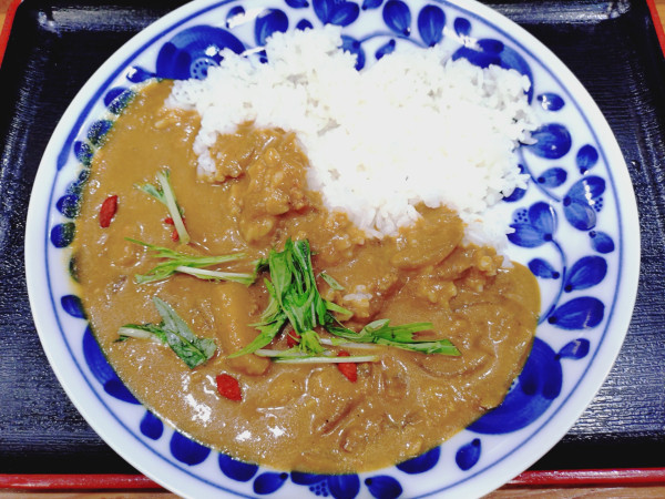 「（ランチ）スパイス香る和風カレー　８５０円」@じゃがいも亭の写真
