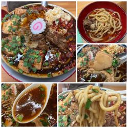 【スタミナ破壊系】旨辛痺麺1150円+まっ赤卵ポン玉100円