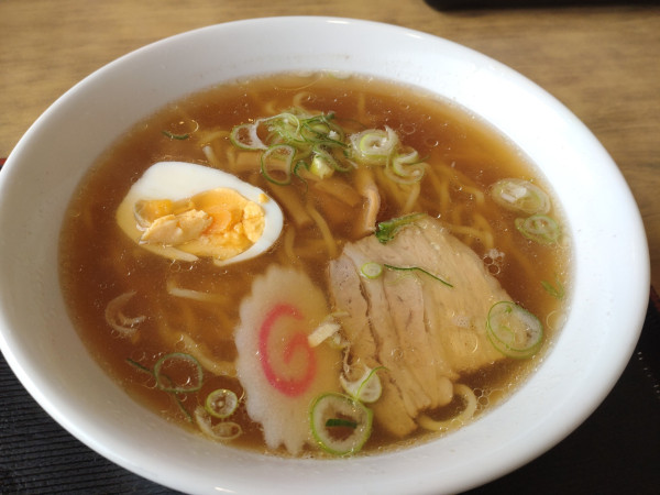「しょうゆラーメン550円」@お食事処 みずのの写真