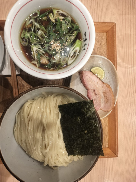 「ホロホロ南蛮つけ蕎麦　1100円」@中華蕎麦 時雨の写真