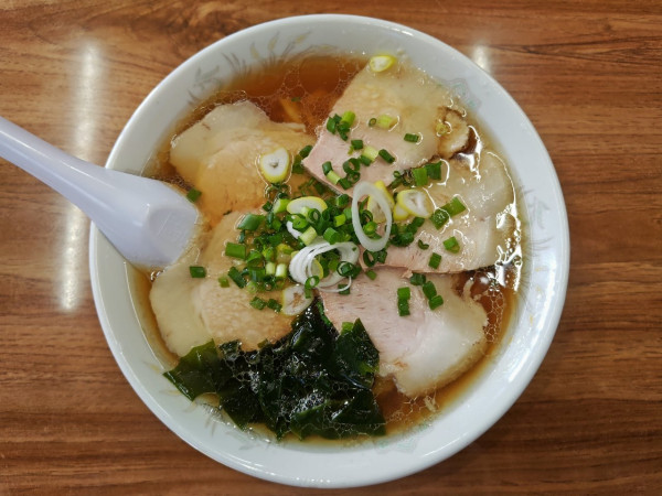 「チャーシューメン  ﾒﾝﾏ抜き」@手打ちらーめん ふく屋食堂の写真