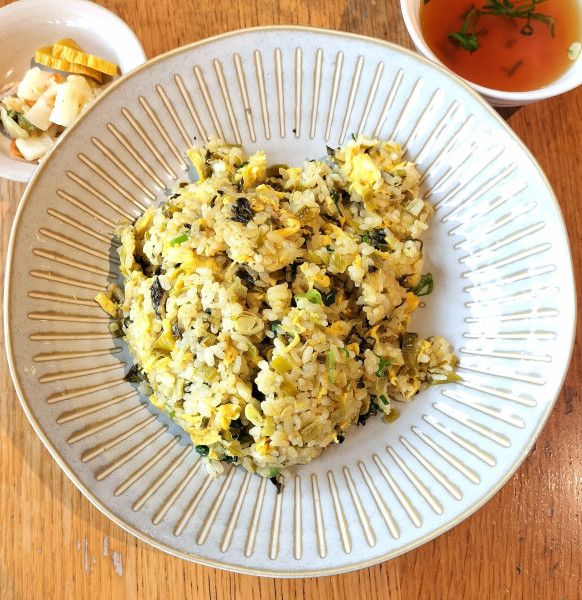 「高菜チャーハン 1000円＋税」@利興の写真