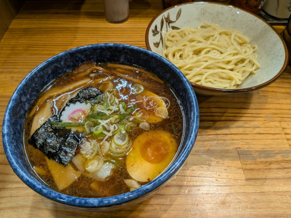 「全部入りもりそば(半麺、1650円)」@中華そば なりたやの写真
