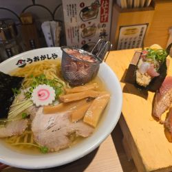 朝ラーセット大盛り・メンマ ￥1,350