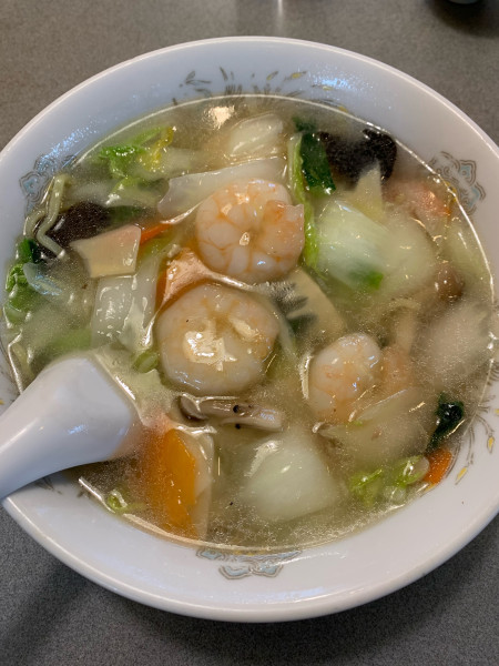 「エビ麺」@龍園の写真