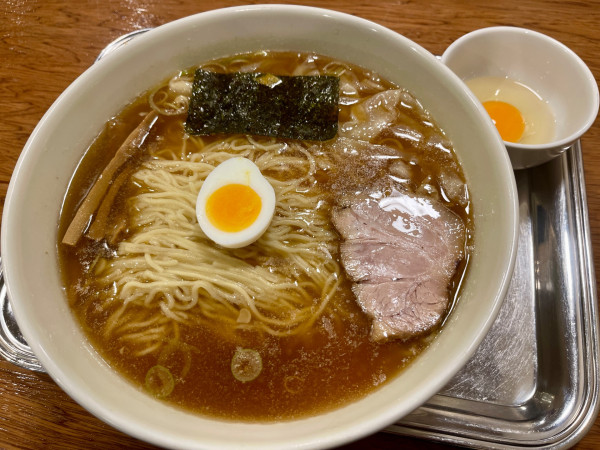 「ワンタン麺 大盛」@昭島 大勝軒の写真