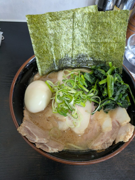 「チャーシュー麺、味玉」@雷家の写真