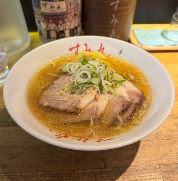 「チャーシューメン（味噌）ﾊｰﾌ」@すみれ 横浜店の写真