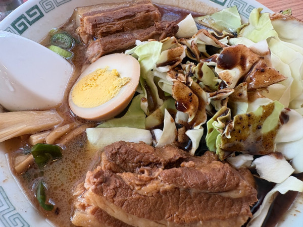 「太肉麺+マー油増量」@桂花ラーメン 渋谷センター街店の写真