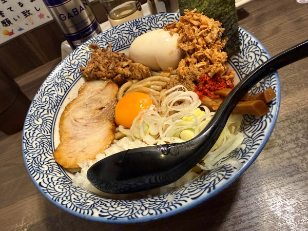 「まぜそば→シン•ロウメン」@狼煙 〜NOROSHI〜の写真