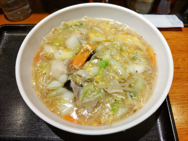 「昭和メン（麺半分）」@昭和軒の写真