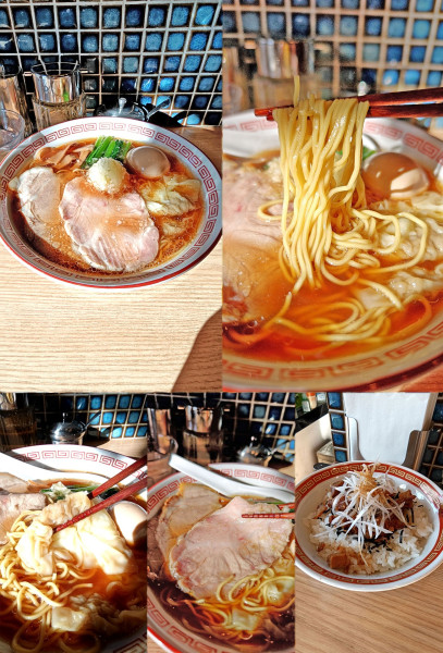 「『特製中華そば+ネギチャーシュー丼(￥1150+380)』」@中華そば えにしの写真