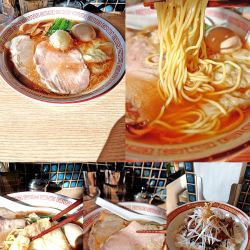 『特製中華そば+ネギチャーシュー丼(￥1150+380)』