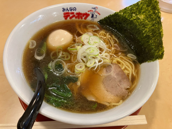 「煮干し醤油ラーメン」@テンホウ 追分店の写真