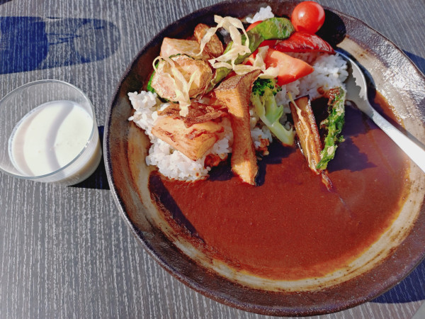 「野菜カレー　１２００円」@ソロ山の写真