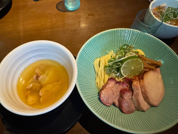 「特上つけ蕎麦」@麺や 虎徹の写真