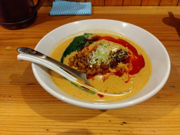 「担々麺 3辛」@らぁめん白瀬の写真