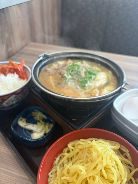 「牛鍋ラーメン」@吉野家 伏見南店の写真