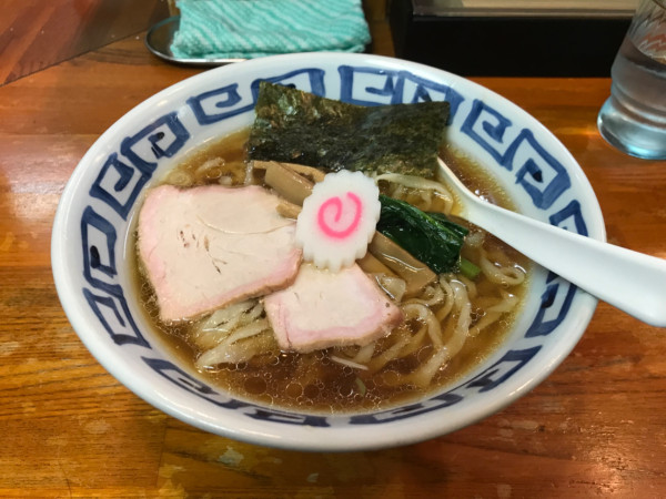 「中華そば 900円」@手打ち中華そば 竹の助の写真