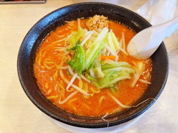 「濃厚辛味噌ラーメン(3辛) 920円」@北のれんの写真
