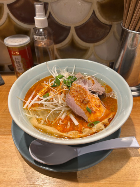 「辛ねぎそば」@中華蕎麦 時雨 コレットマーレ桜木町店の写真