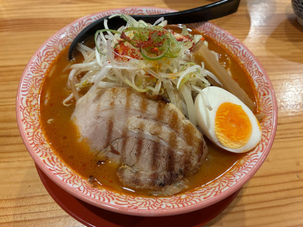 「辛味噌ダントツ(980円)」@常陸味噌らーめん むとうの写真