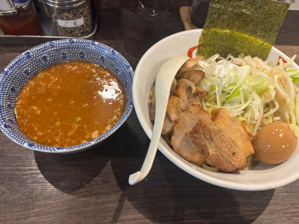「特製味噌つけ麺大盛」@ななほしの写真