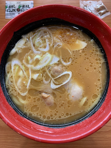 「濃厚味噌らーめん」@無添 くら寿司 南千住店の写真