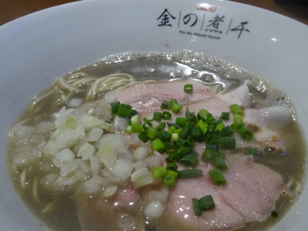 「金の煮干しらーめん 950円」@金の煮干の写真