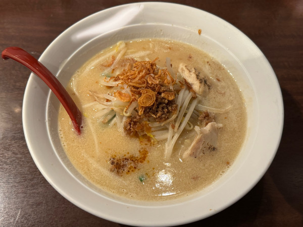 「宮崎味噌らーめん　910円」@マルニ味噌らーめん アミュプラザみやざき店の写真