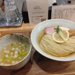 昆布水つけ麺塩　大盛