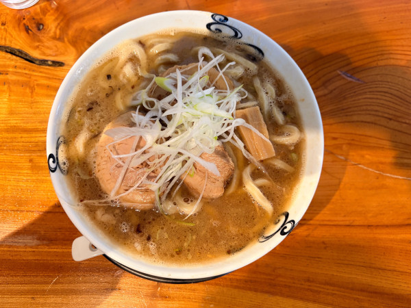 「ブラウンひまわり　大盛」@麺創 なな家の写真