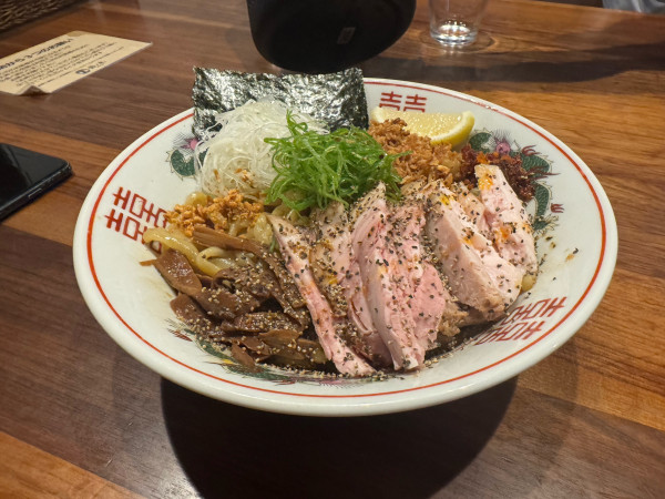 「まぜそば」@自家製手もみ麺 鈴ノ木の写真