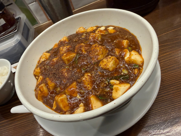「麻婆麺→汁なしカスタム」@SHIBIRE NOODLES 蝋燭屋 大宮西口店の写真