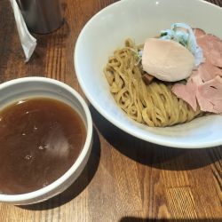 醤油つけ麺840円+大盛り130円