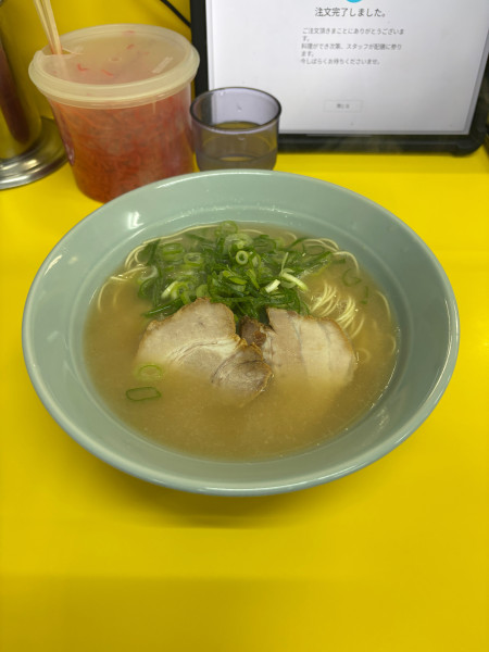 「塩とんこつラーメン」@ラーメン味心の写真