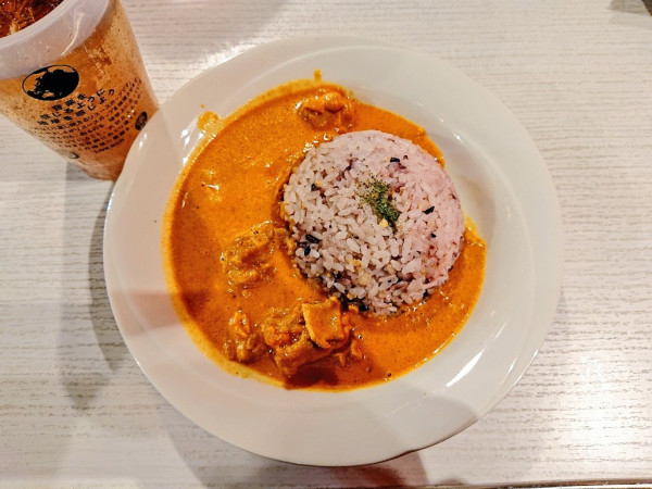 「バターチキンカレー」@Com.Cafe 音倉の写真