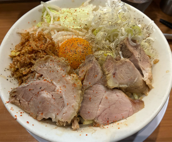 「汁なし（250g）1100円」@麺処 ほん田 東十条店の写真