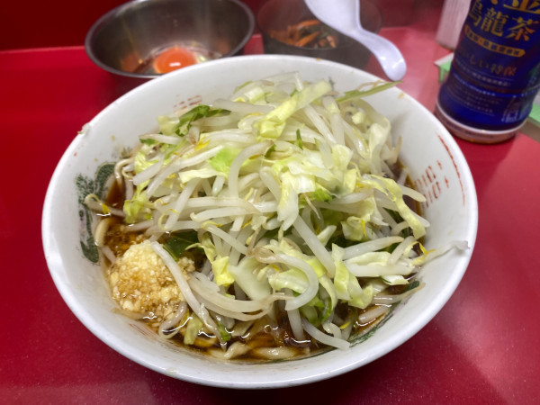 「麺半分豚１枚」@ラーメン二郎 越谷店の写真