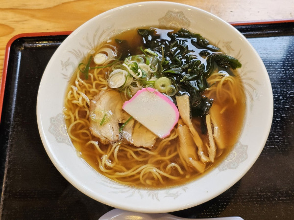 「しょうゆラーメン　900円」@食事処だまこ庵の写真