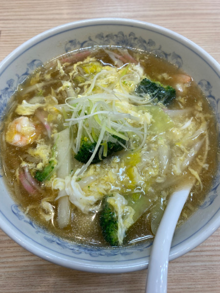 「新しんとこラーメン」@ぎょうざの満洲 京王橋本駅店の写真