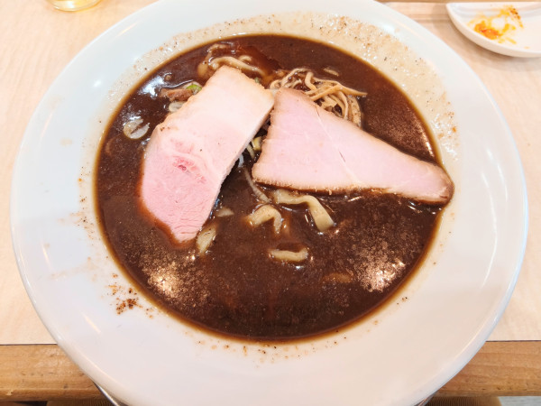 「喜多方らーめん（煮干し）」@食堂 七彩の写真