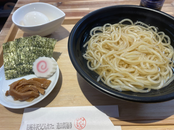 「特製和風ら～めん：1300円＋味玉：350円」@軽井沢ラーメンの写真