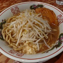 豚そば 1020円 （野菜150g変更）