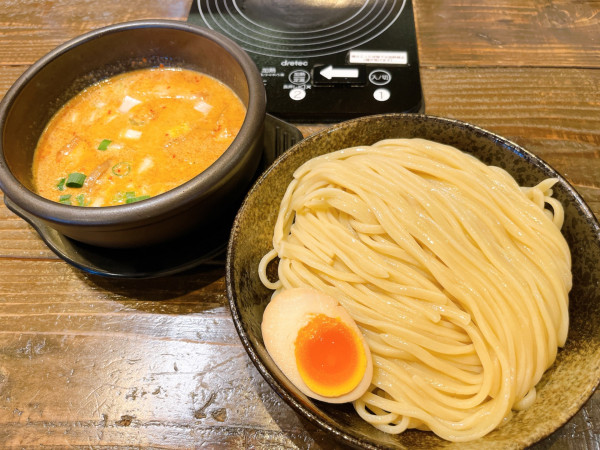 「辛塩つけ麺（1000円）」@中華そば ことぶきやの写真