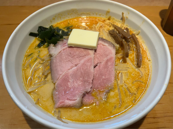 「【限定】味噌カレー牛乳らーめん」@麺匠 喜楽々の写真